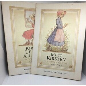 American Girls Collection Books 1-2 Meet Kirsten, Kirsten Learns A Lesson 1854